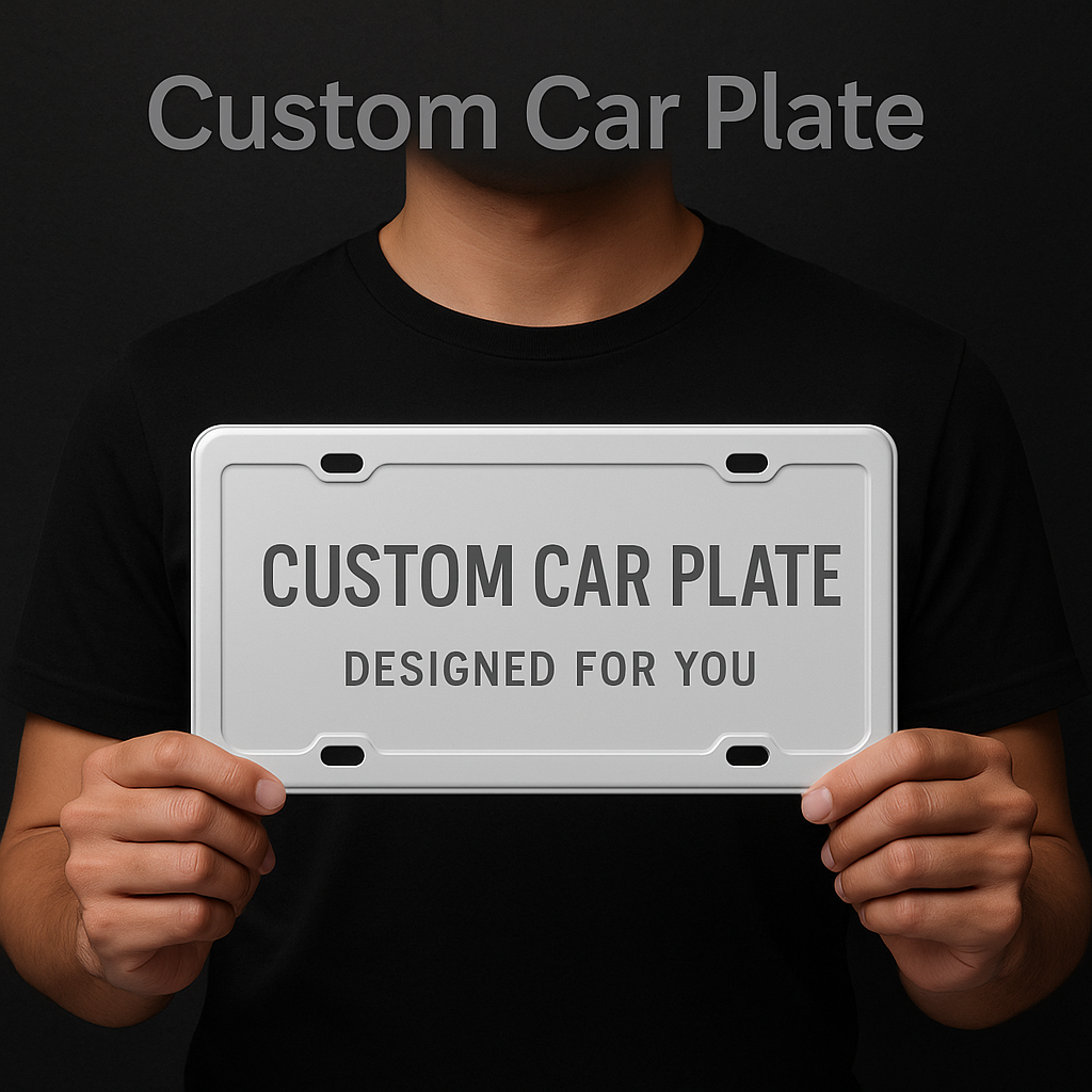 Custom Number Plate Frames