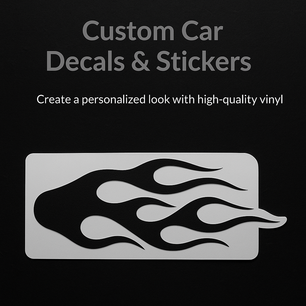 Custom Car Decals and Stickers