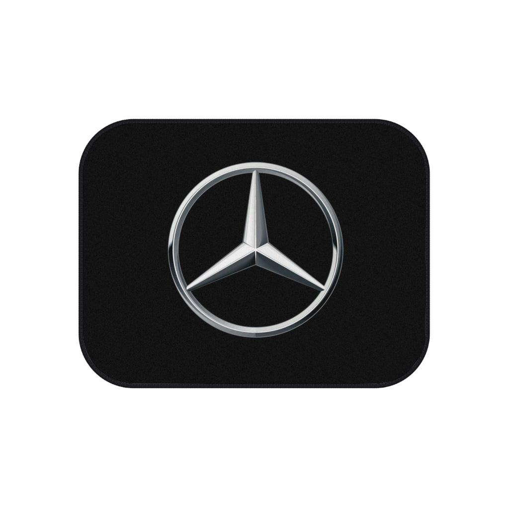 Silver Star Print Car Mats | Set of 4, Star Emblem Floor Mats