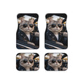 Cool Cat Driving Car Mats (Set of 4)
